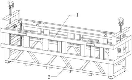 一种建筑物料提升架的制作方法