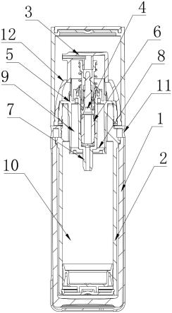 一种双仓真空瓶的制作方法