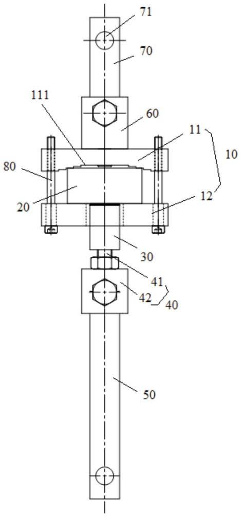 避雷器的电阻片用附着力测试装置的制作方法