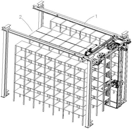 立体仓储的桁架机器人的制作方法