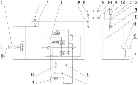 一种液压四轮防打滑驱动装置的制作方法