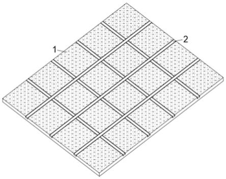 用于防止水磨石地面开裂的分格条一体结构件的制作方法