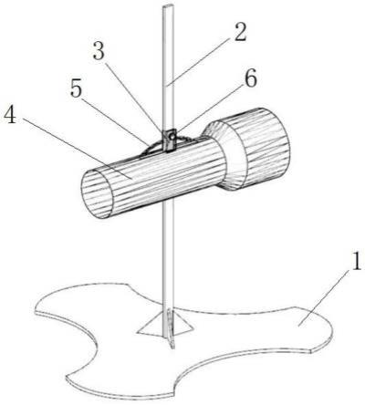 多自由度尾气管支撑调节装置的制作方法