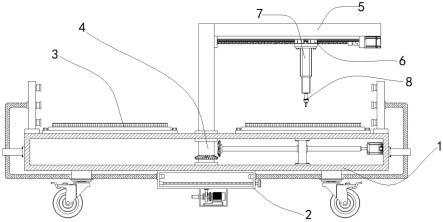 一种钻孔机床用的移动式钻孔平台的制作方法