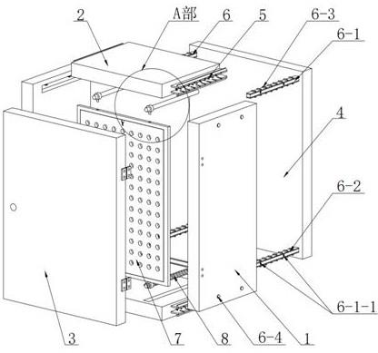 一种变压器用卡合式组装配电柜的制作方法