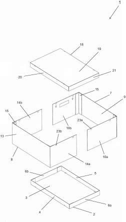 箱形壳体、用于制造这种箱形壳体的套件及其用途的制作方法