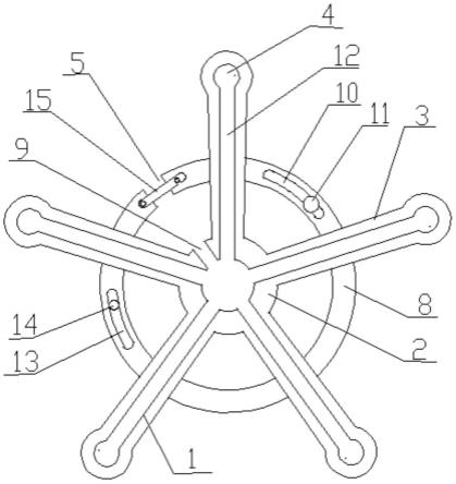 一种高空电缆线分线盘的制作方法