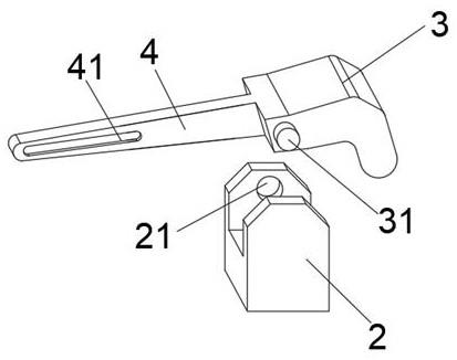 一种汽车减震器支架加强筋焊接夹具的制作方法