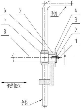 一种杠杆式制动器操作装置的制作方法