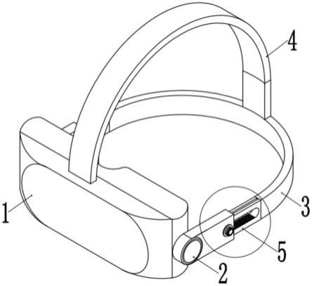 一种带有调节机构的VR头盔的制作方法