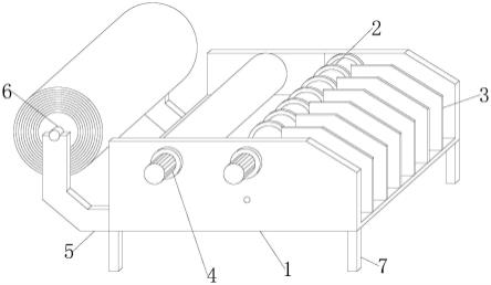 防缠绕的数控开卷纵剪收卷生产装置的制作方法