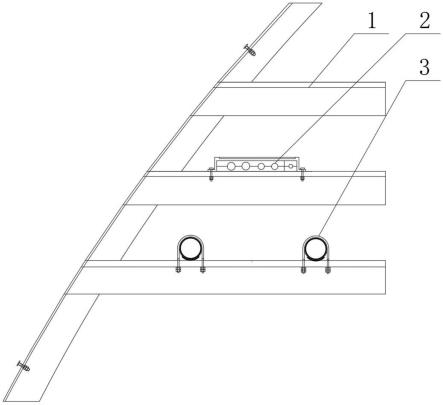 一种哈芬槽支架与哈芬槽的连接结构及哈芬槽支架的制作方法