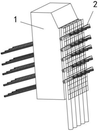 一种可拆卸式深基坑支护桩加固装置的制作方法
