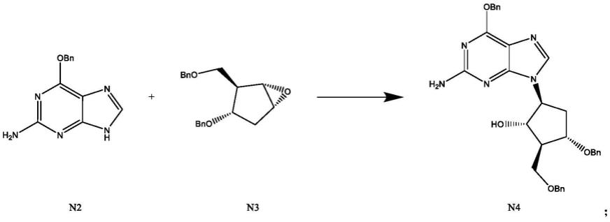一种恩替卡韦中间体N4的合成方法与流程