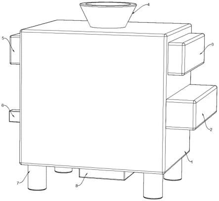 一种高效咖啡豆除石机的制作方法