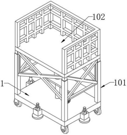 一种建筑施工的承载架的制作方法