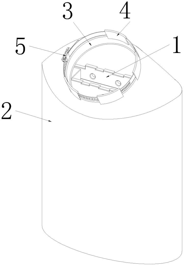 一种具有外防护结构的挂摆连接器的制作方法