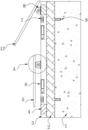 一种用于房建的保温墙体结构的制作方法