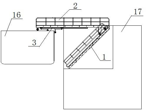 升降式浮码头岸接装置及其建造方法与流程