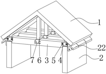 一种古建筑屋顶支撑梁的制作方法
