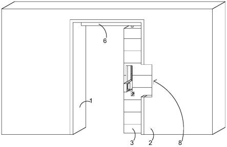 一种建筑工程适老化改造用室内门的制作方法