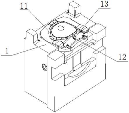 用于在盖体的翘边上成型拉环的拉环成型模具和拉环盖的制作方法