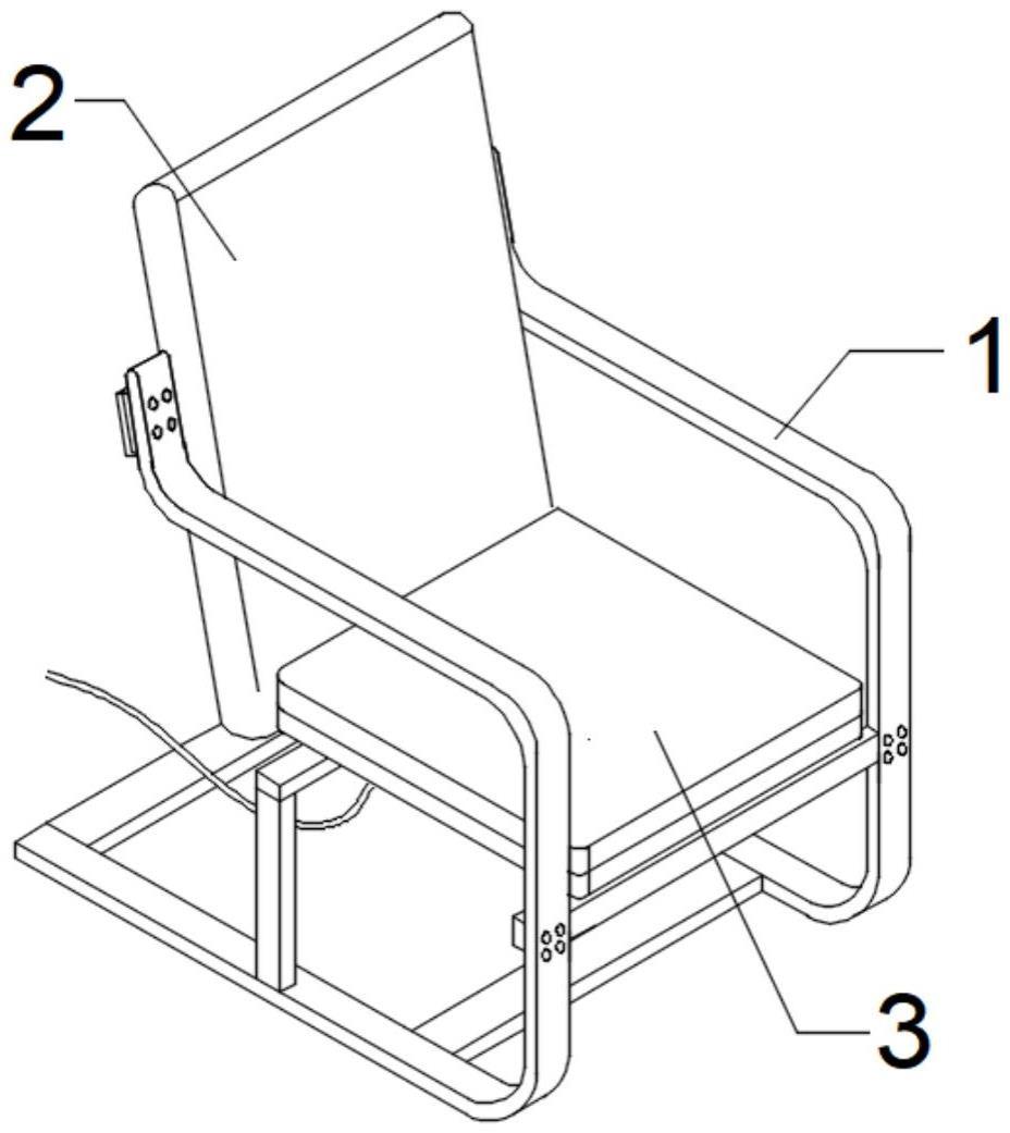 一种具有透气结构的休闲椅的制作方法