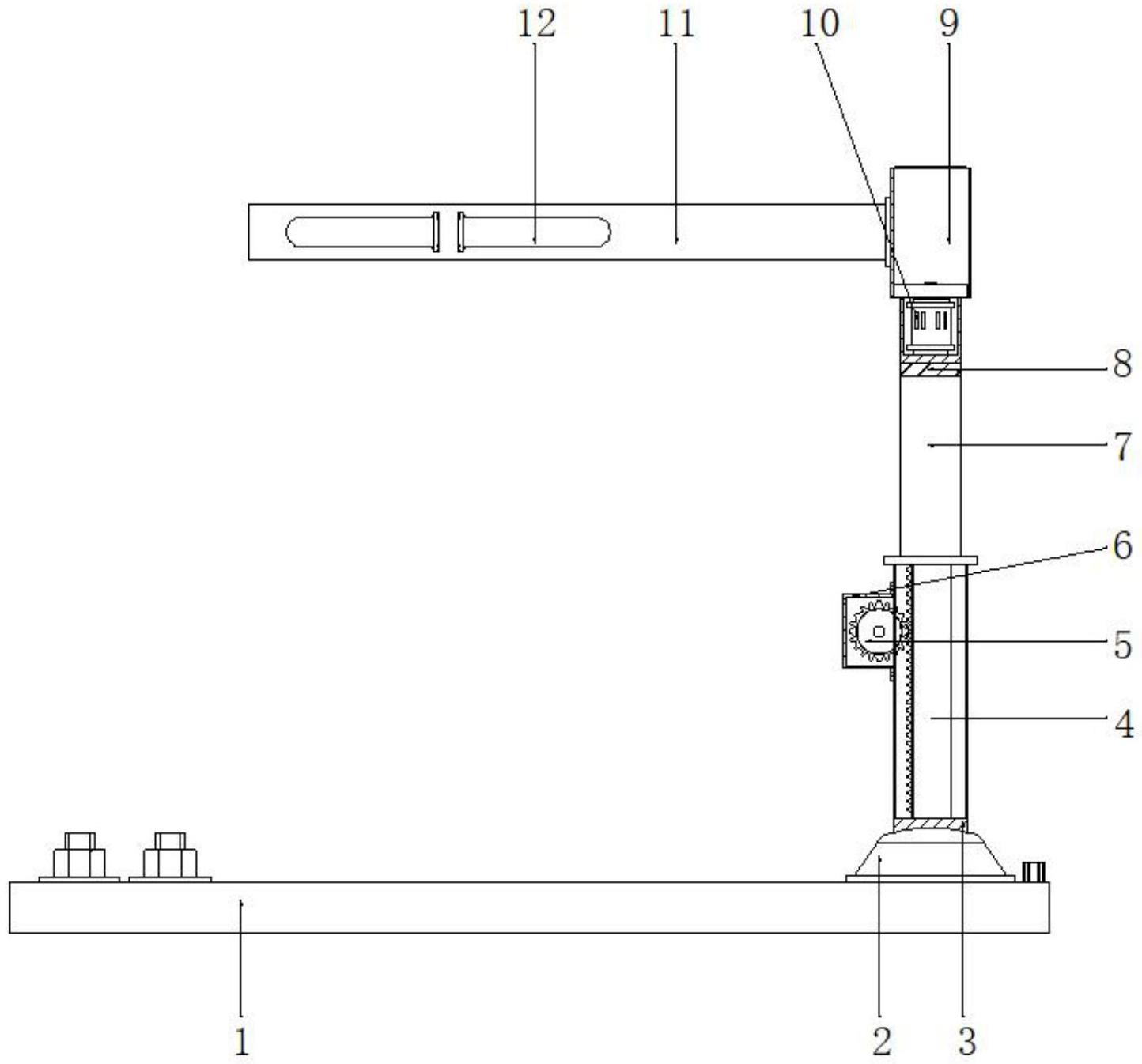 一种气保焊机与焊接机器人的连接头转向支架的制作方法