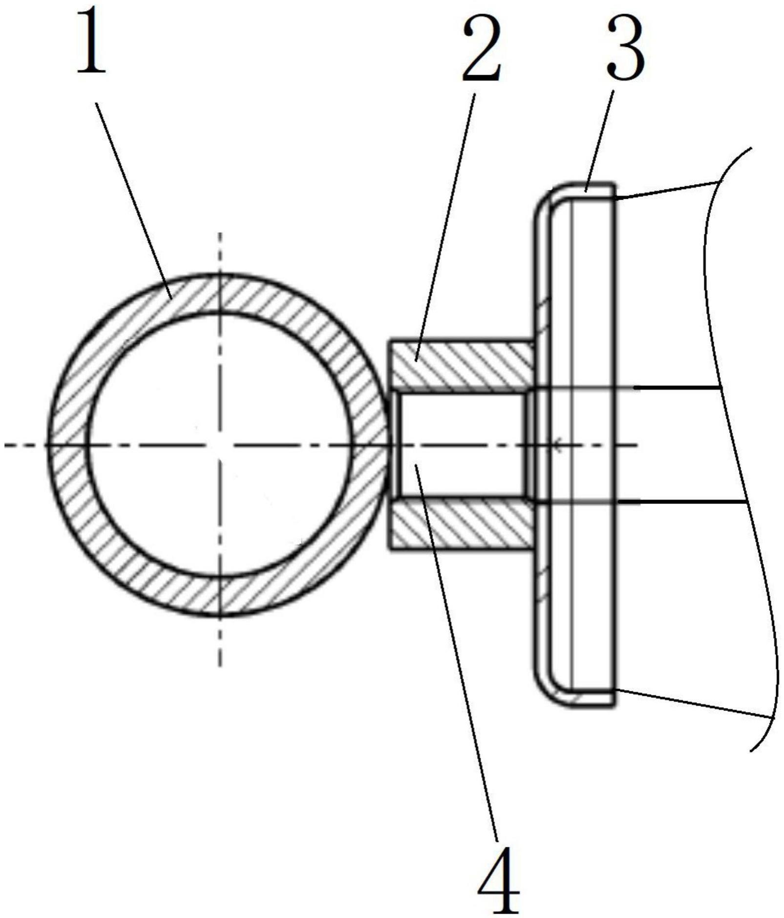 一种单筒减振器的上吊环连接结构的制作方法