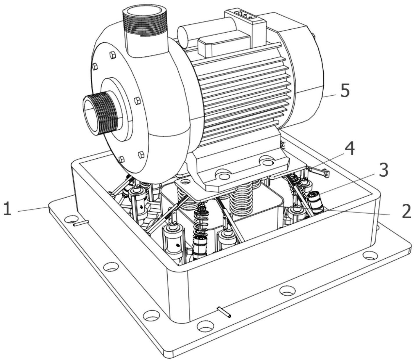 一种泵减震装置及其减震方法与流程