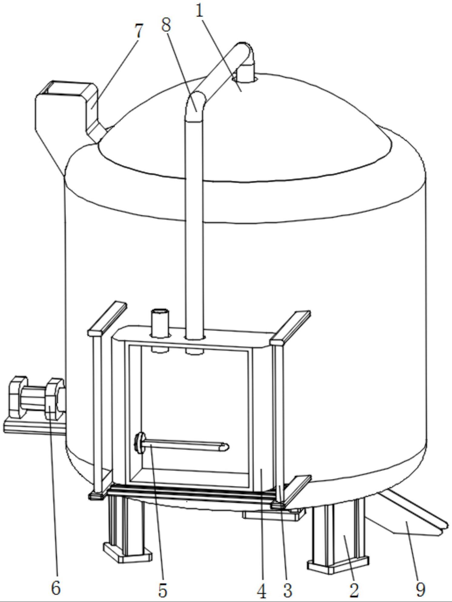 一种高效杨梅生产加工用高温调配罐的制作方法