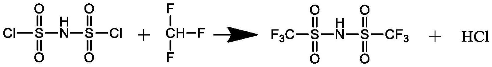 一种双三氟甲基磺酰亚胺的制备方法与流程