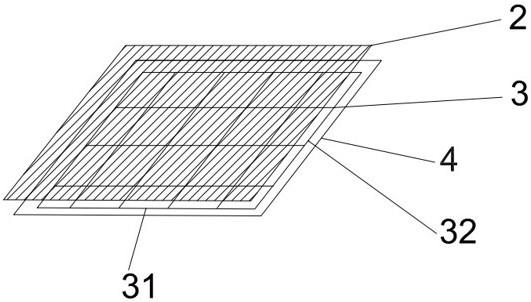 一种高处柱状物体电焊作业墙面保护毯及其施工结构的制作方法