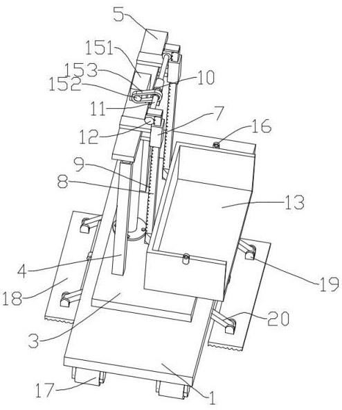 一种建筑工地施工用施工架的制作方法