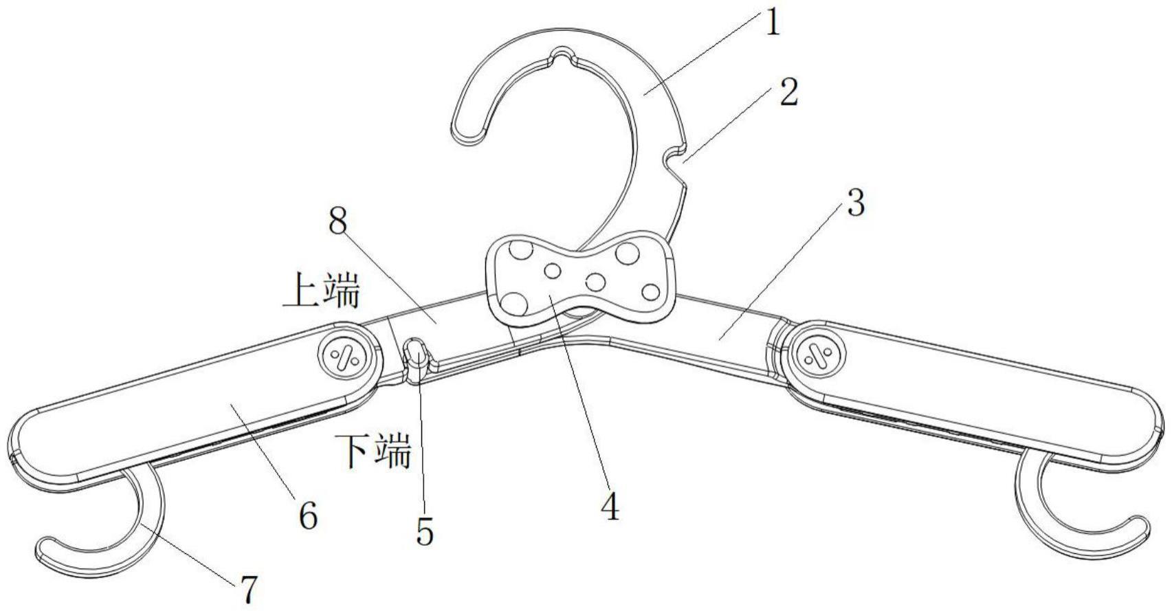 一种儿童折叠衣架的制作方法