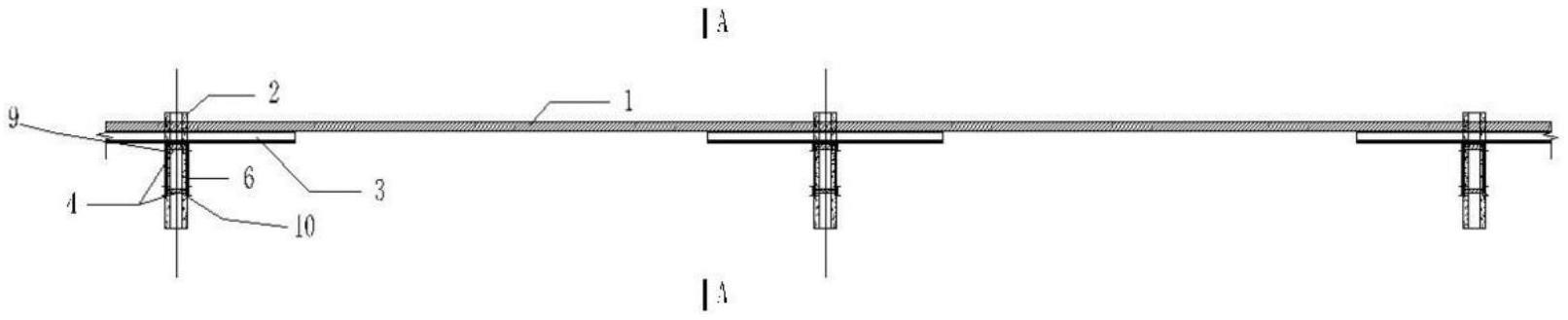 一种单边悬挑带斜撑光伏桥架支架的制作方法