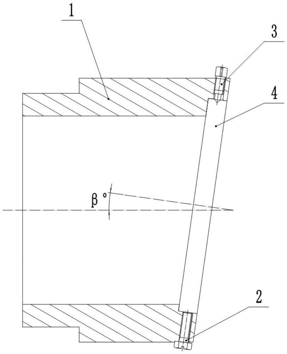 一种偏心蝶阀阀座用激光熔覆工装夹具的制作方法