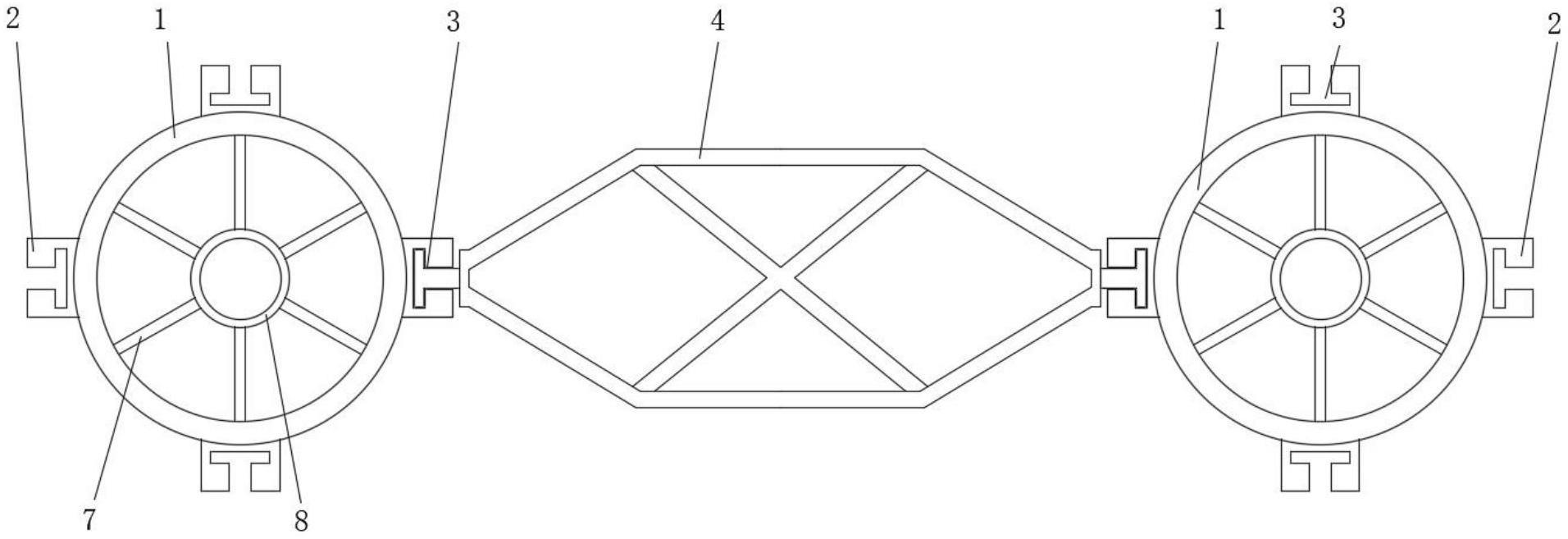 一种地基基础工程用的组合桩的制作方法