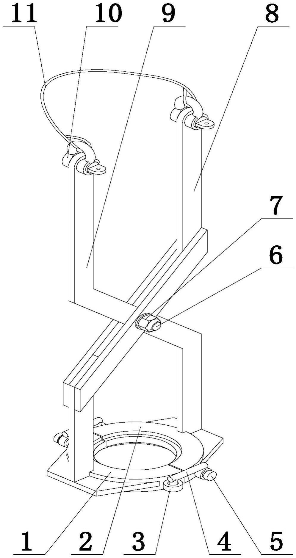 一种剪刀式轧辊专用吊具的制作方法