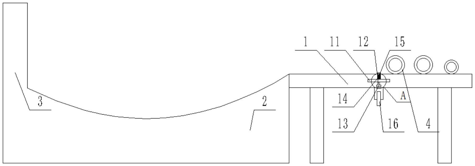 一种适应不同直径圆管下料的计数装置的制作方法