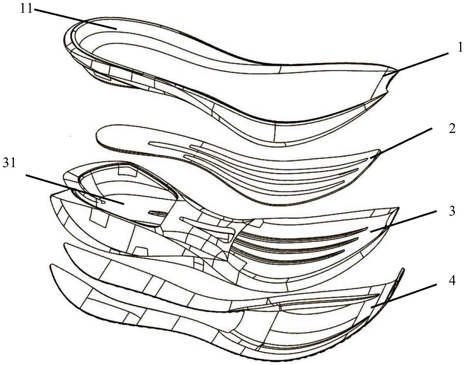 复合鞋底及鞋的制作方法