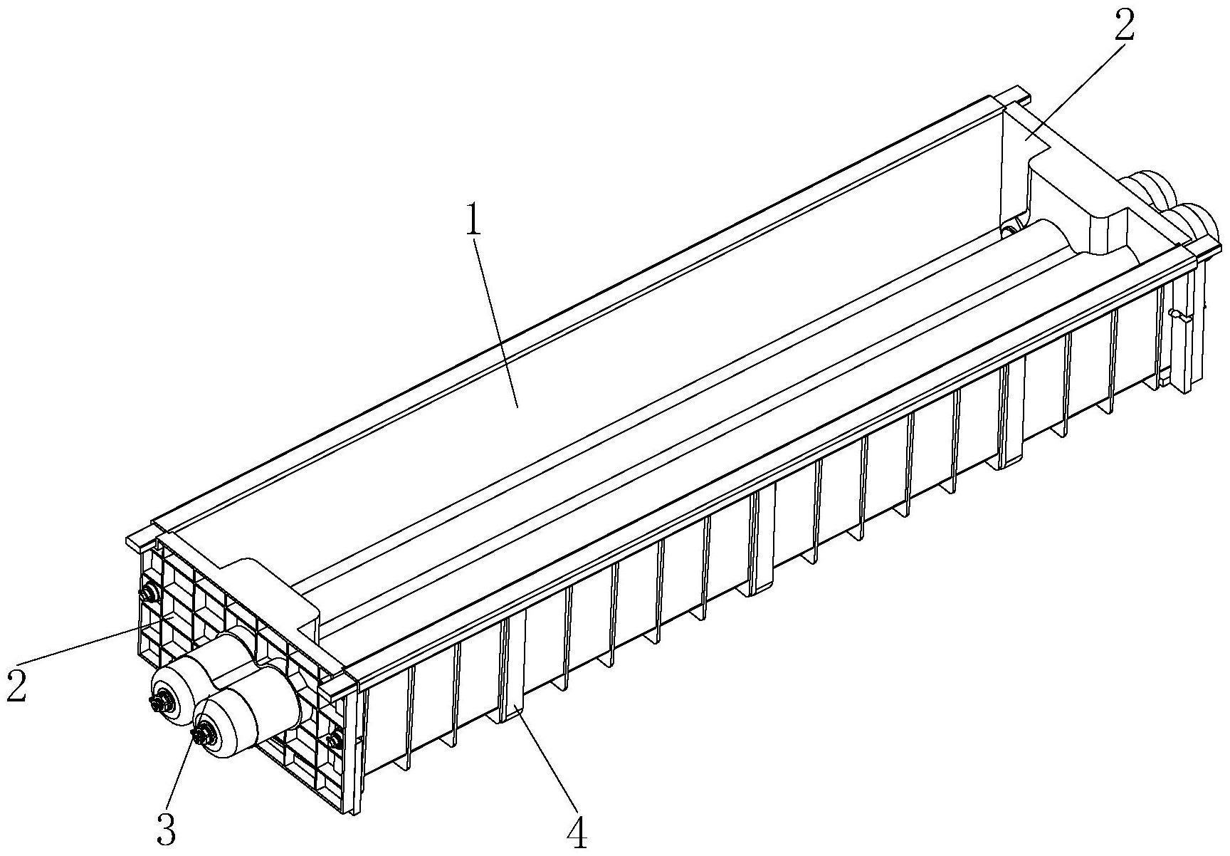 一种发光路缘石成型模具的制作方法