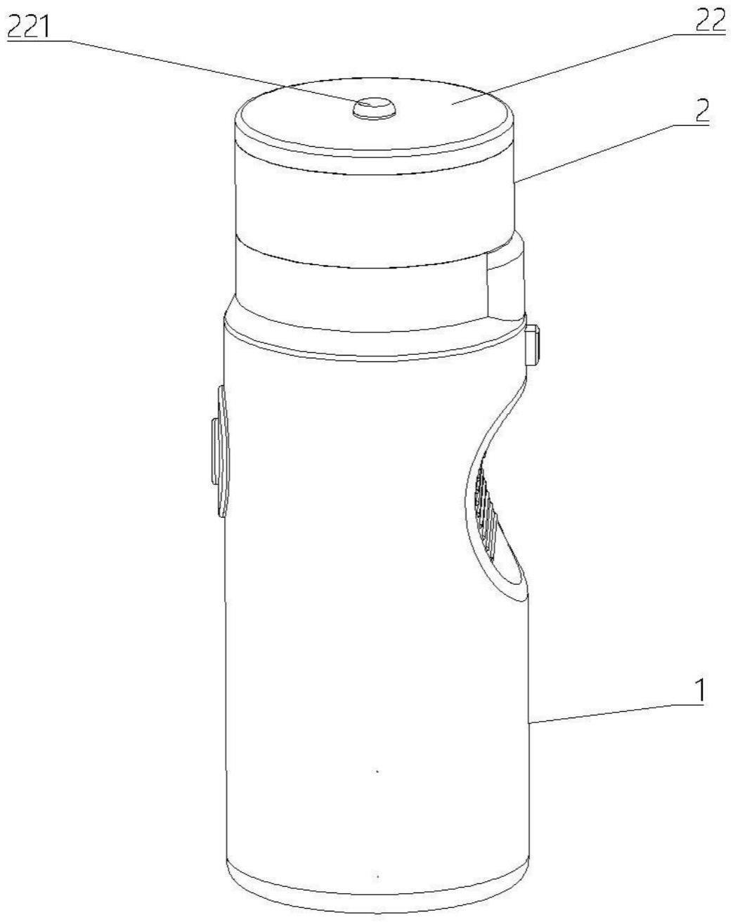 一种超声雾化药液供应装置及超声雾化器的制作方法