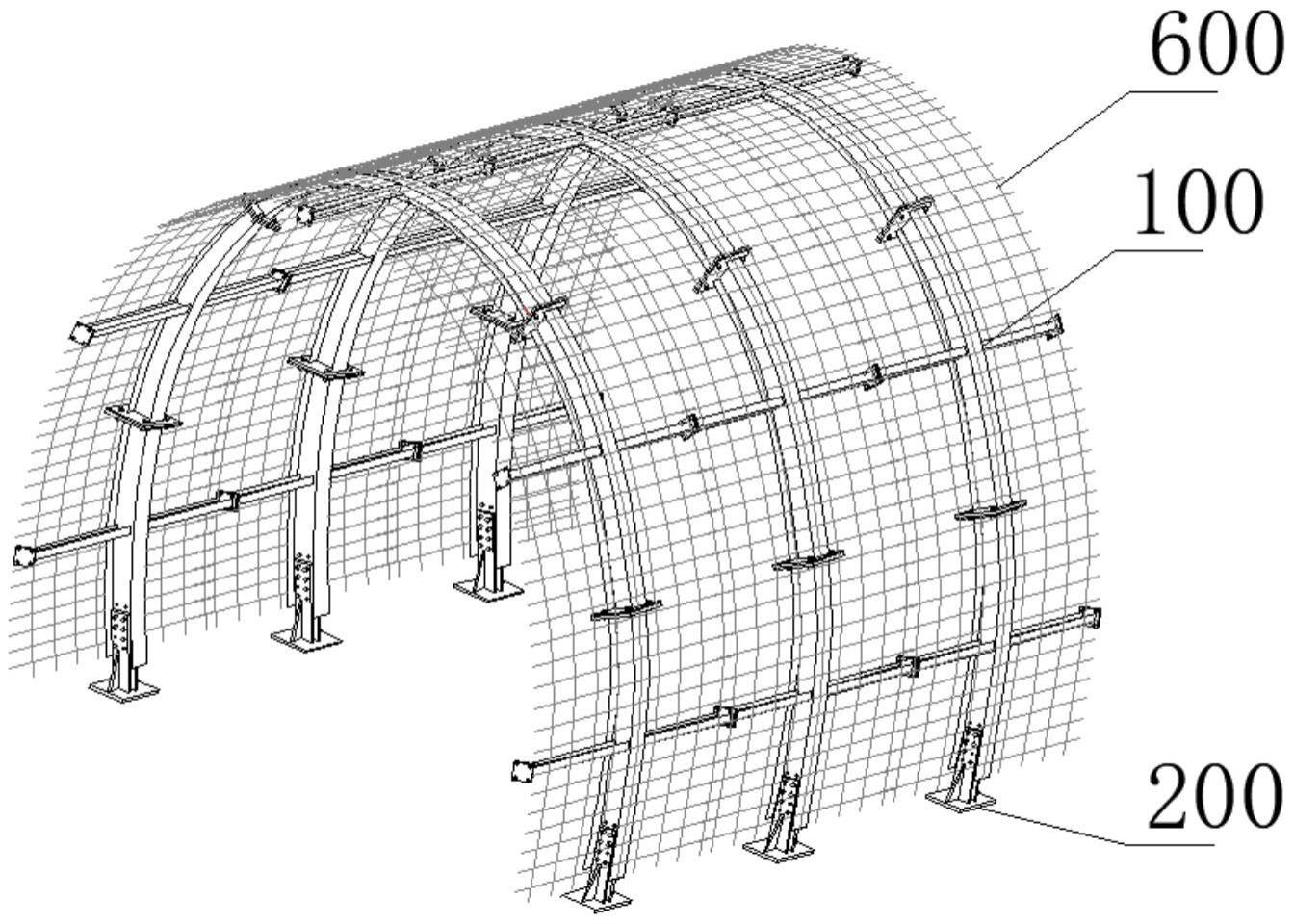隧道拱架的制作方法