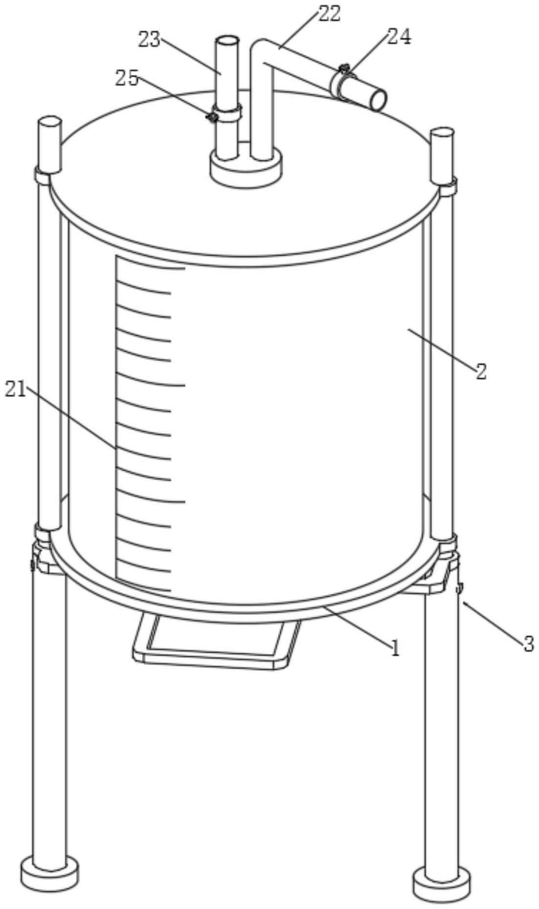 一种便于观测萃取剂含水率的酚塔结构的制作方法