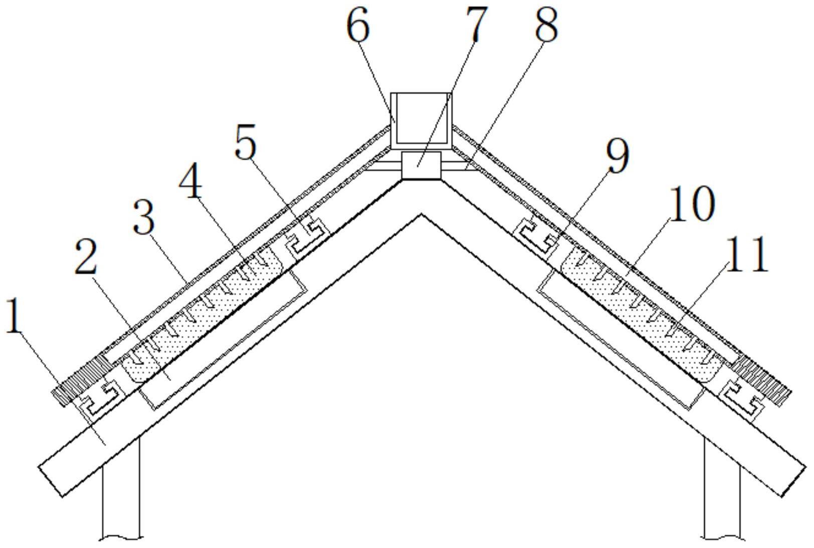 一种采光屋顶建筑结构的制作方法