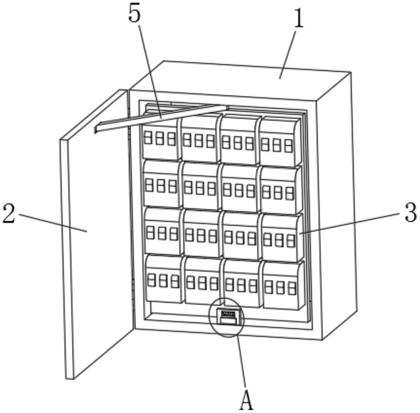 一种PLC控制柜元器件安装结构的制作方法