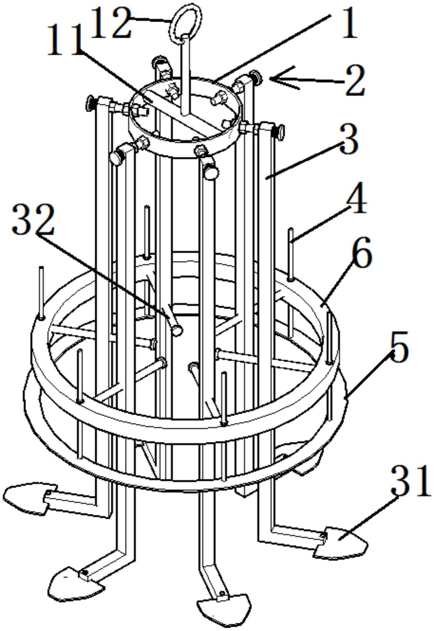 汽车轮毂配件悬吊工装的制作方法