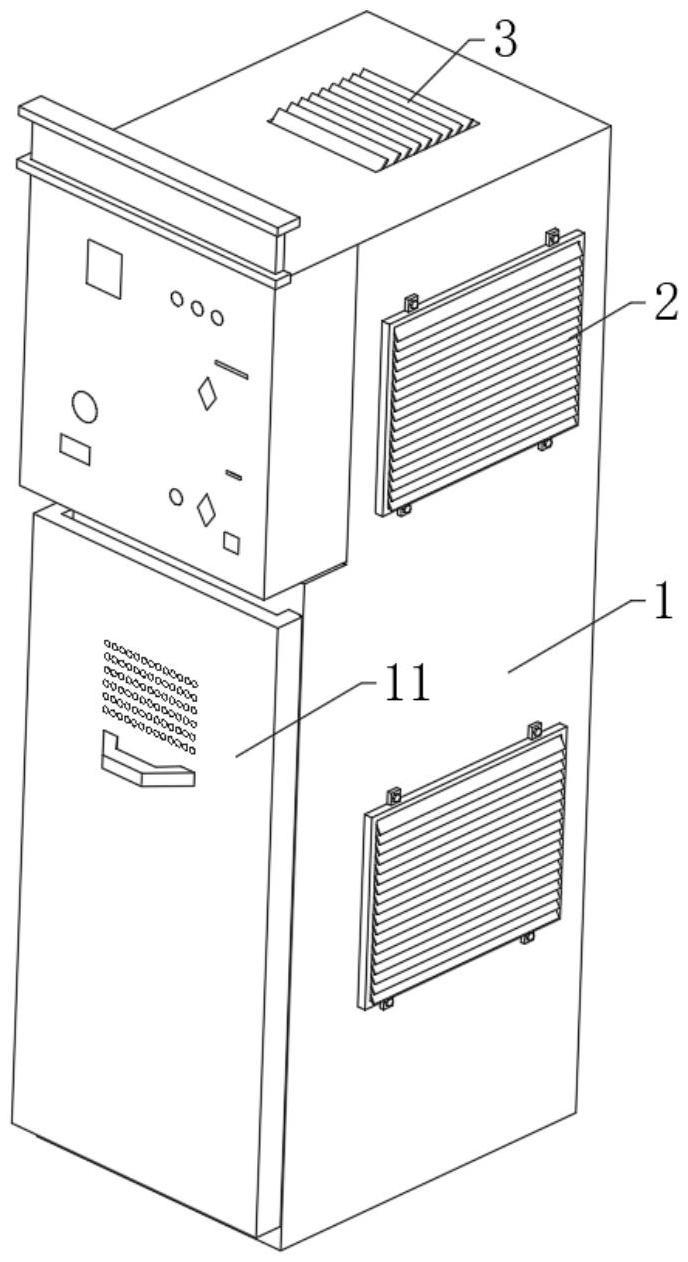 一种利于通风的电力机柜的制作方法