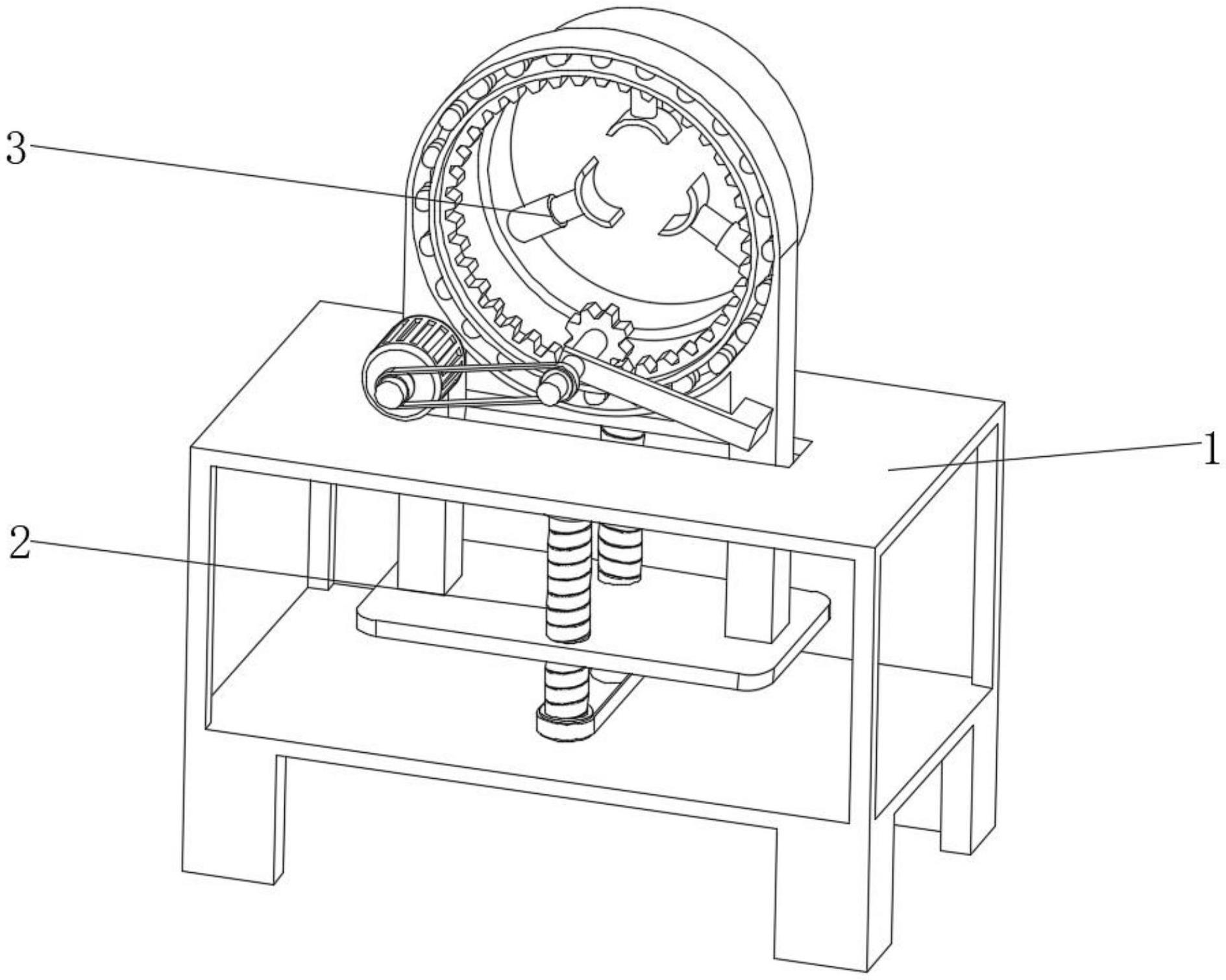 一种CT机探头用具有调节功能的放置架的制作方法